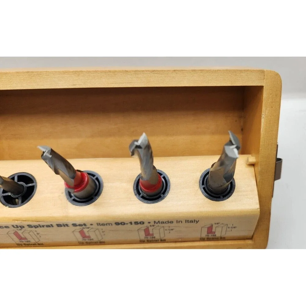 FREUD FIVE BIT UPCUT SPIRAL BIT SET 90-150 - Industrial Router‎ Bit Set